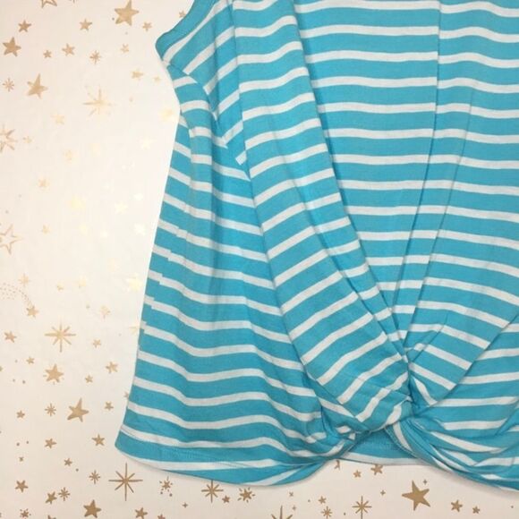 Michael Kors Turquoise Striped Tank Top – Women’s Medium NWT - Picture 4 of 7